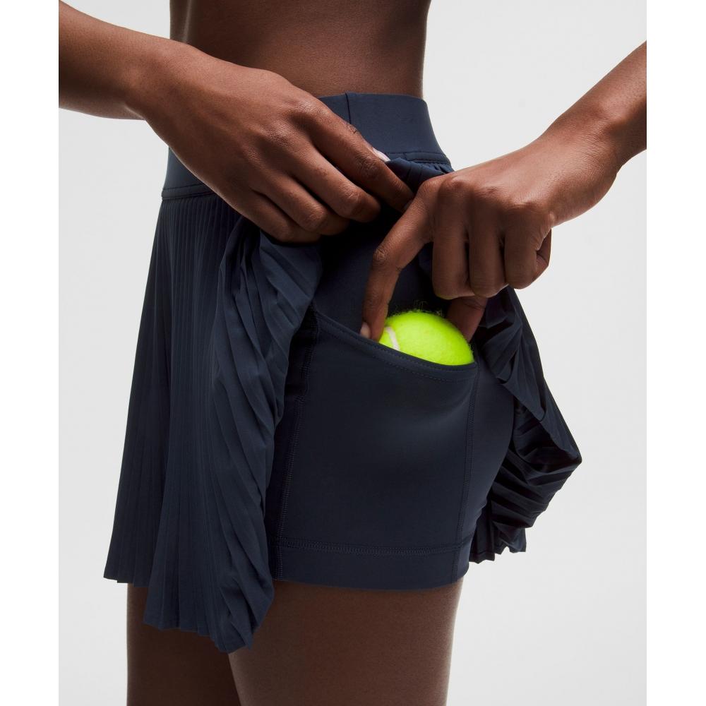 Lululemon Repleat High Rise Pleated Tennis Skirt Club Blue