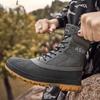 Men's Thickened Warm Outdoor Hiking & Mountaineering Boots - New Style Plus Velvet Military Design.