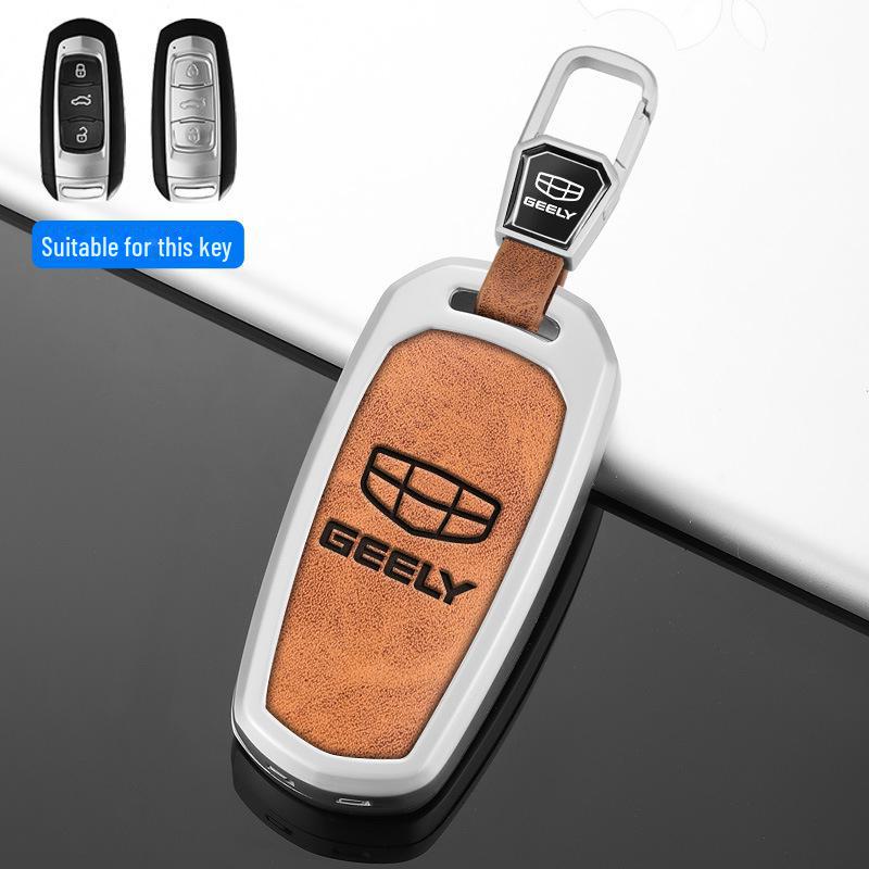 Geely Key Cover Compatible with Emgrand GSGL, Xingrui, Binyue, Icon, Borui, Boyue, Xingyue L, Vision X6