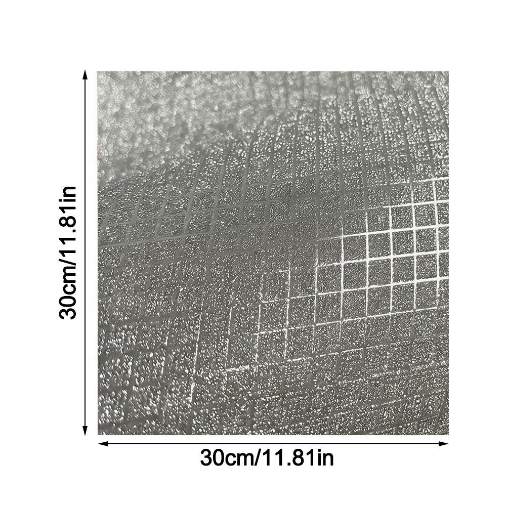 Handmade DIY Fabric Ironing Cloth Non Stick Gradient Beads Fuse Beans Glitter Baking Cloth Reusable Glitter Flower Pattern
