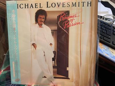 LP-Schallplatte MICHAEL LOVESMITH Rhymes Of Passion VIL6201PROMO MOTOWN 1985 Japan Obi SoulFunk Gebraucht