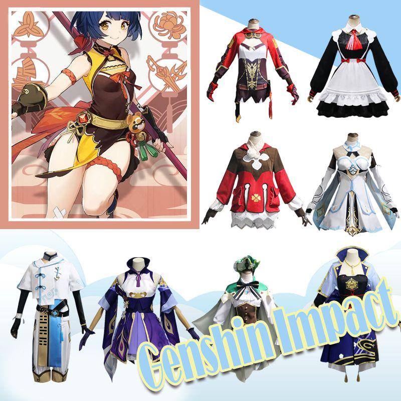 Genshin Impact Genshin Game Character Cosplay Clothing Full Set Of Clothes