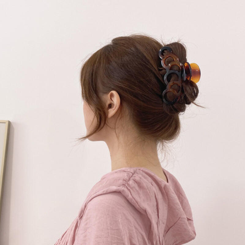 Round glossy updo king hairpin big size hair clip