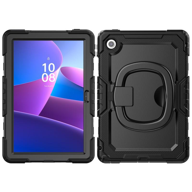Protective Case With Rotating Stand Lenovo Tab 10.1 311XU K10C 311FU 2025 Tablet PC Silicone Cover Shockproof