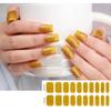 Gel Nail Polish Stickers Full Wraps Nail Stickers UV/LED-Lamp Required Cured Gel Nail Strips for Women Girls