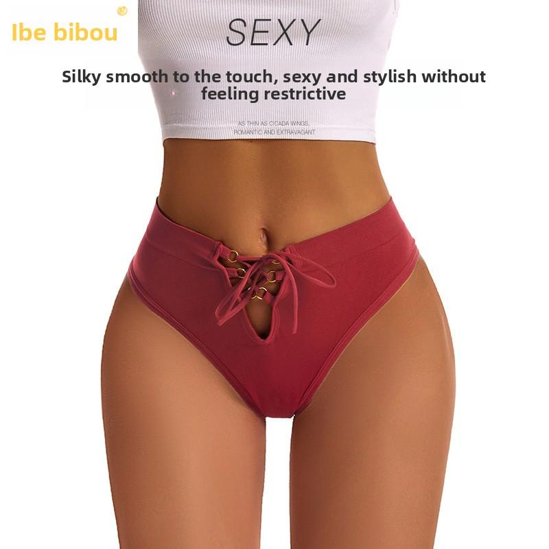 Women Spring and Summer New Sexy Low Waist Thong Underwear