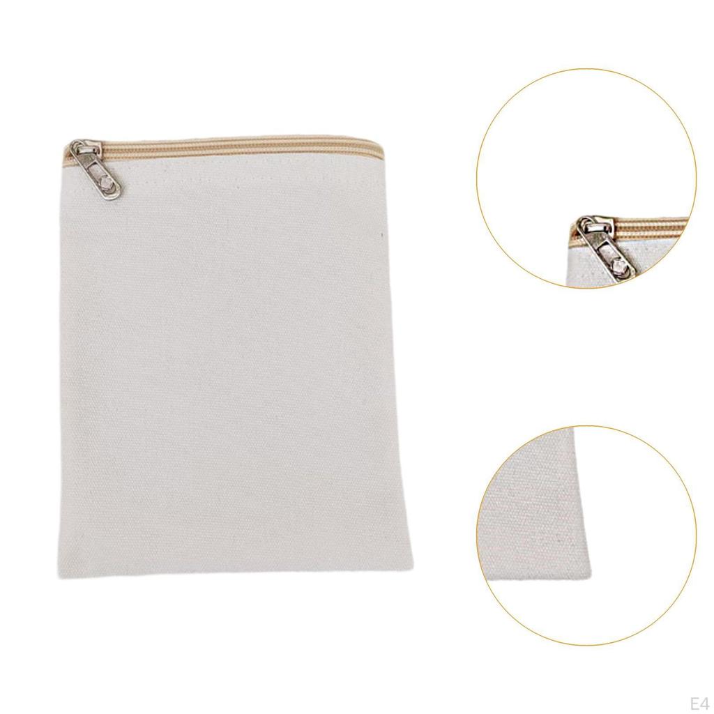 2 Pieces Sew In Pocket with Zipper Clothes Inner Pockets for Sweatshirts