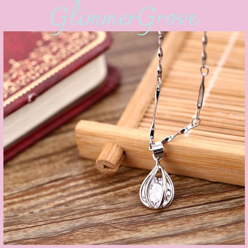 Collier en Zircon Exquis Super Étincelant Incrusté Chaîne Simple pour Clavicule Bijou Pendentif Féminin Coréen Luxe Léger Niche Haut de Gamme