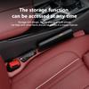 SEAMETAL Car Seat Gap Stuff Side Seam Universal PU Car Gap Filler Leakproof Seat Gap Storage Organizer 1 Pair