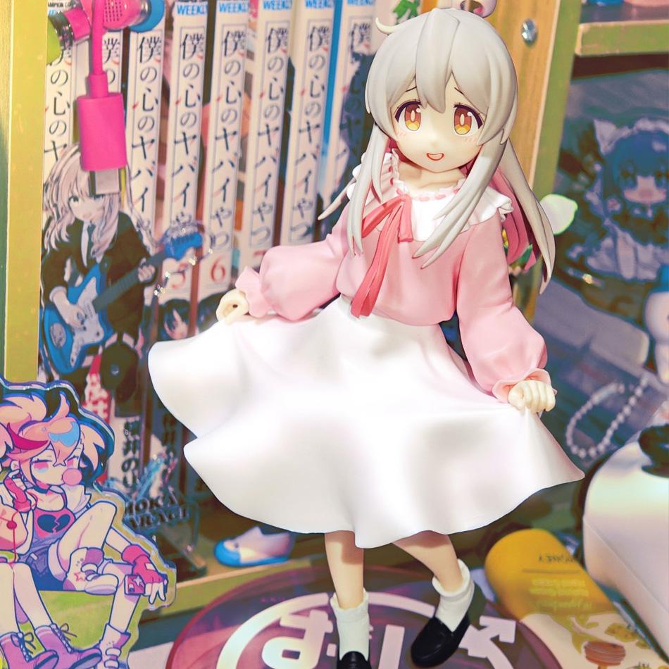 19Cm Mahiro Oyama Anime Pink Dress Figure Onimai: I'M Now Your Sister! Mahiro-Chan Action Figure Model Doll Toys