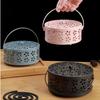 Mosquito Coil Holder Box, Mosquito Coil Burner Container, Mosquito Repellent Coil Stand for Home, Garden, Outdoor and Camping