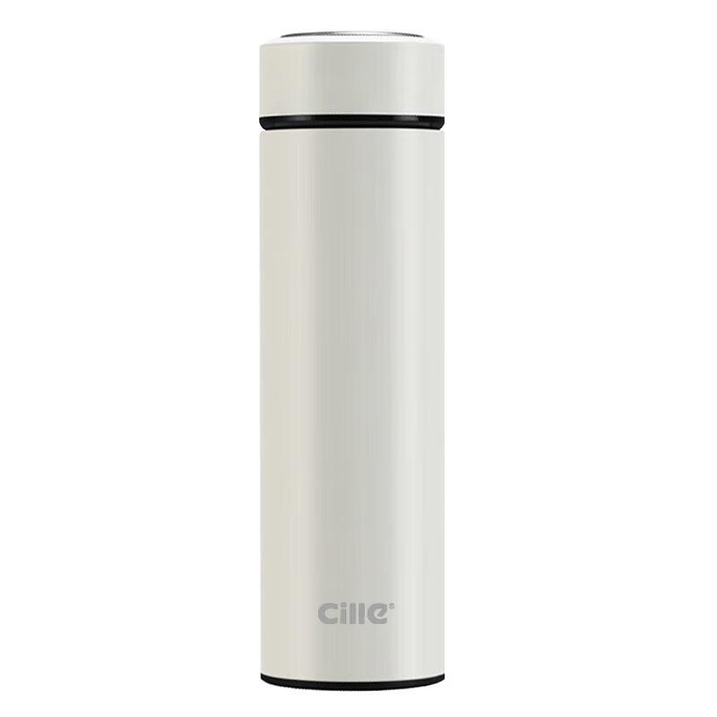 Xile 316 Stainless Steel Digital Display Tea Infuser Insulated Mug