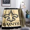 Who Dat Nation Football Blanket Lightweight Flannel Bedding Blanket Perfect for Travel, Camping, Living Rooms, Offices, Sofas, Fan Christmas gift