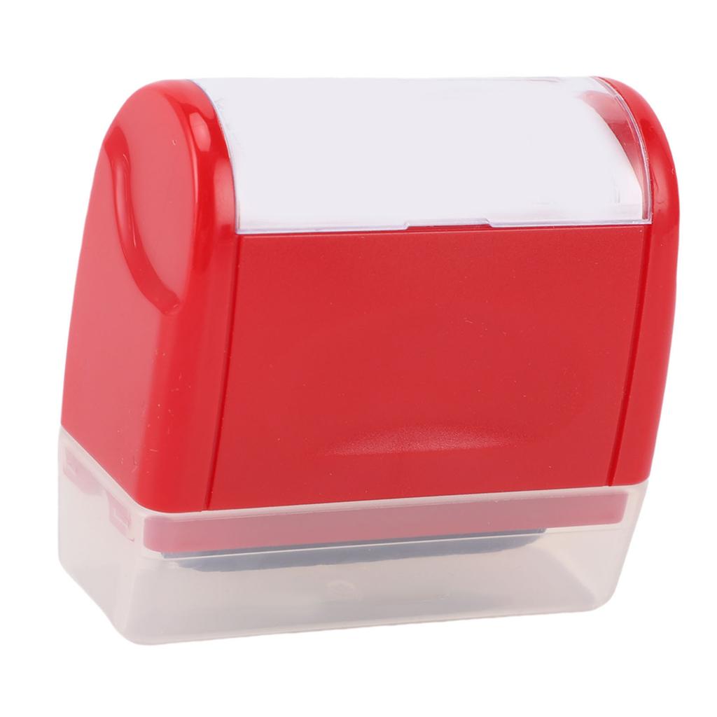 ID Protector Ink Roller Stamp Portable ID Confidential Security Roller with 3Pcs Refill Inks for Invoices Authorization