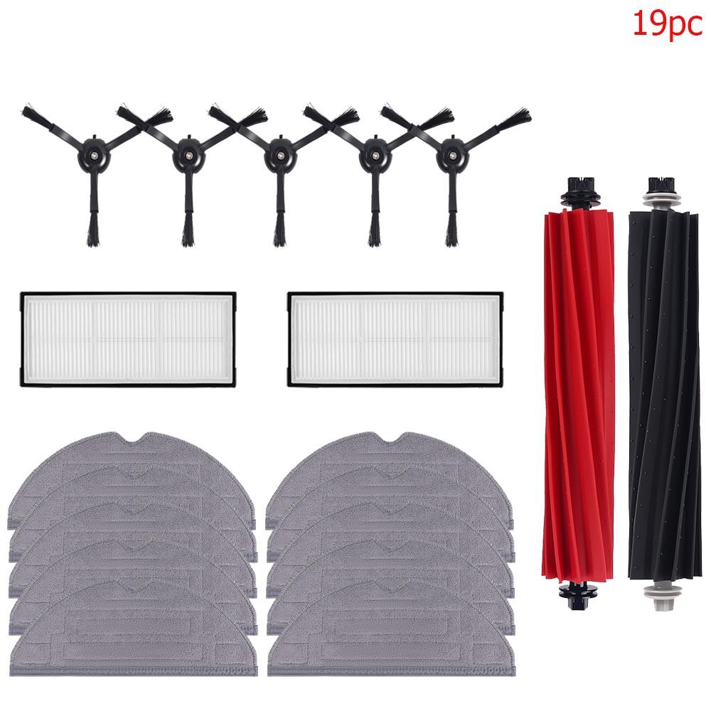 Spare Parts Kit For Roborock S8 S8 Pro Ultra S8+ Vacuum Cleaner HEPA Filter Main Roller Brush Side Brush Mop Cloths Replacement
