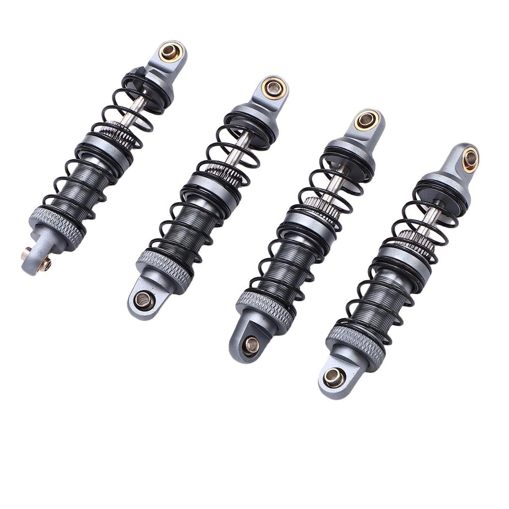 4PCS 70mm RC Set Double Stage Spring Alloy RC Shock Damper Absorber for 1/10 RC Cars