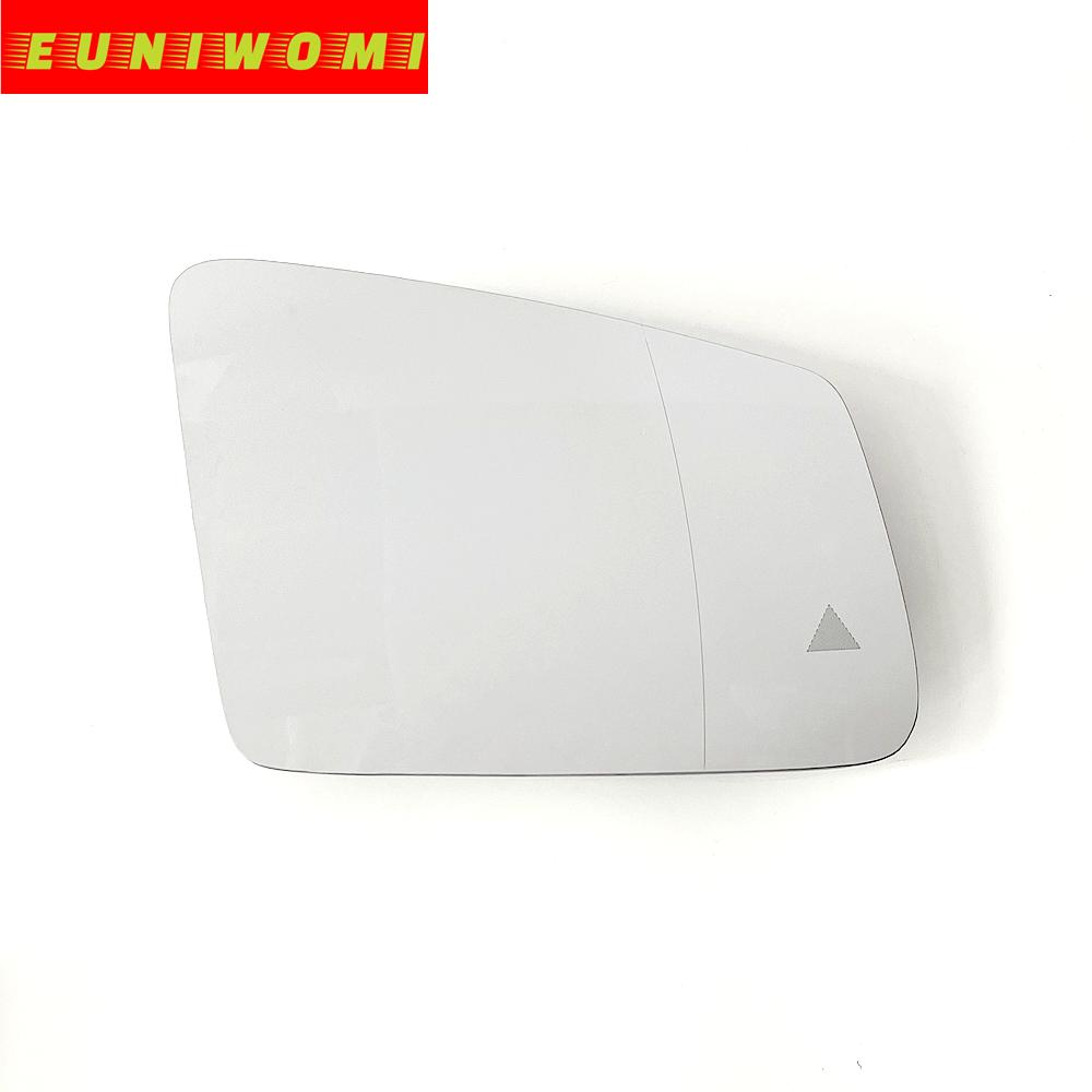 Wide Angle  Heated Mirror Glass With Blind Spot Warning for Mercedes-Benz W176 W246 W204 W117 W218  W212  W207 W221 X204 X156