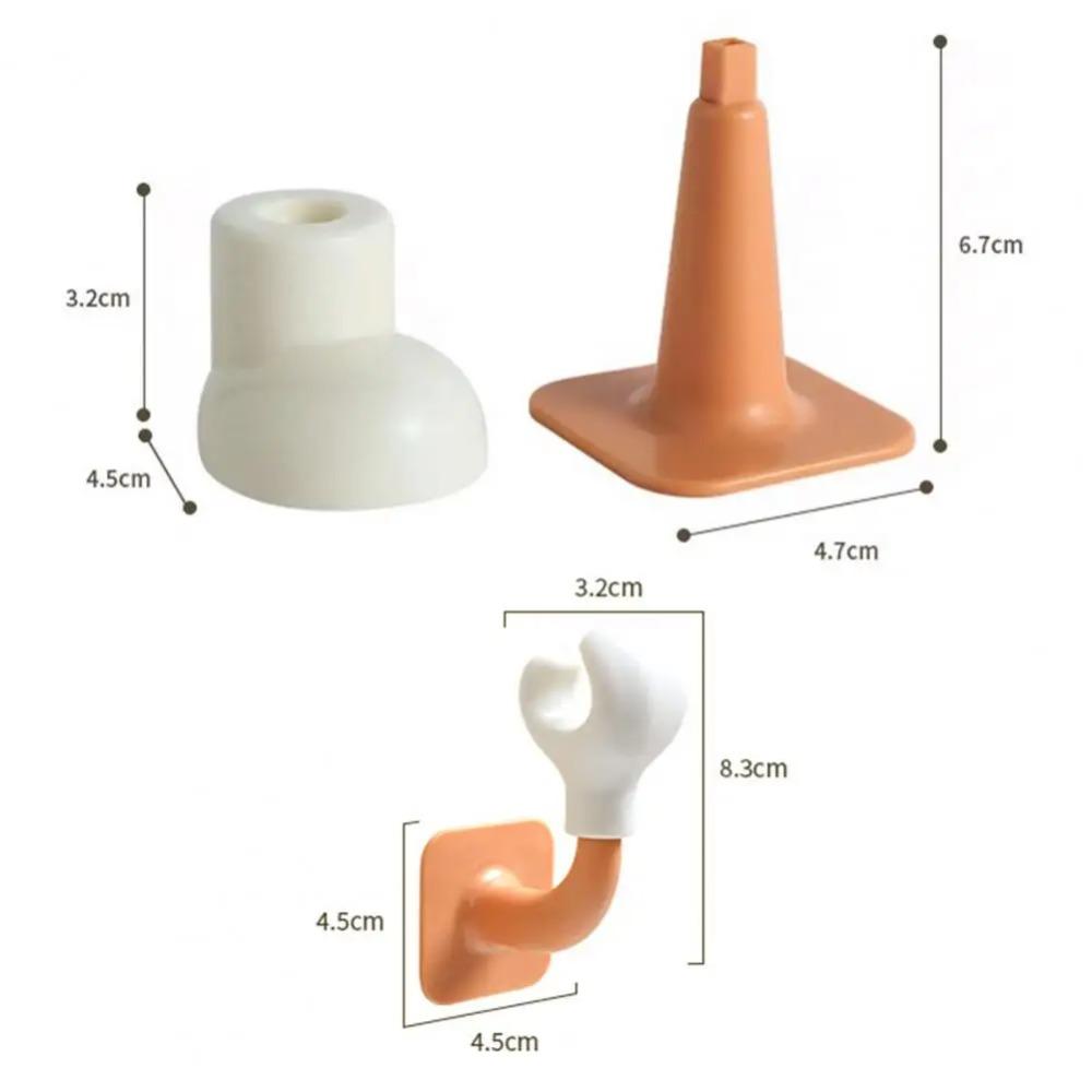 2 Piezas Caja de Pañuelos Decorativa Patas de Pie Autoadhesivo Decorativo Cosas Cubo de Basura Mano