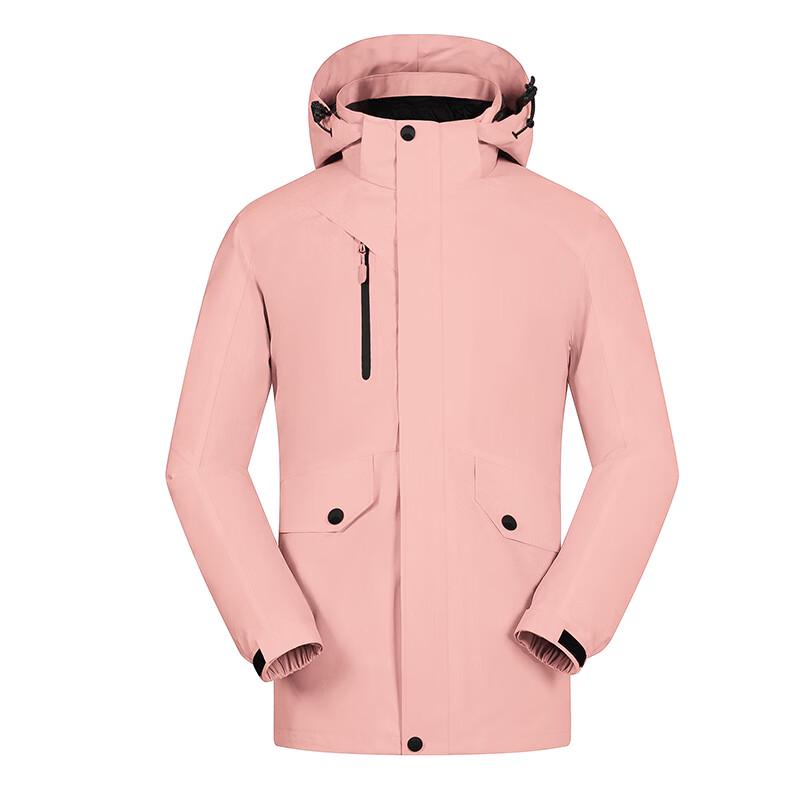 Teloman Unisex Thickened Winter Workwear Stormbreaker Jacket Set 2XL