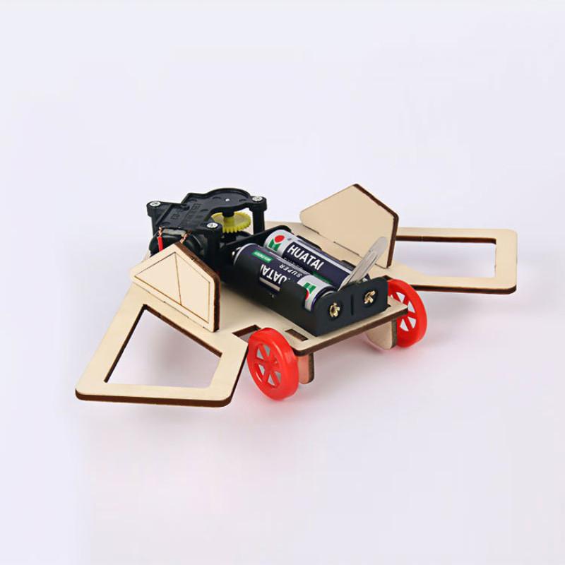 Simulated Obstacle Avoidance Robot Assembly Material Set Children Puzzle Toy For Educational Activities