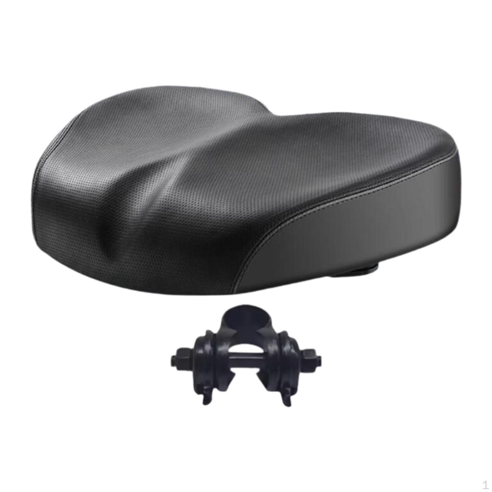 

Seat with Adapter, Non-slip And Widened Saddle, Wide Cushion for Camping, Outdoor, Work Leisure. чёрный