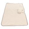 Electric Heating Blanket Fast Heating Keep Warm USB Charging Heating Pads with Hand Warmer Brown