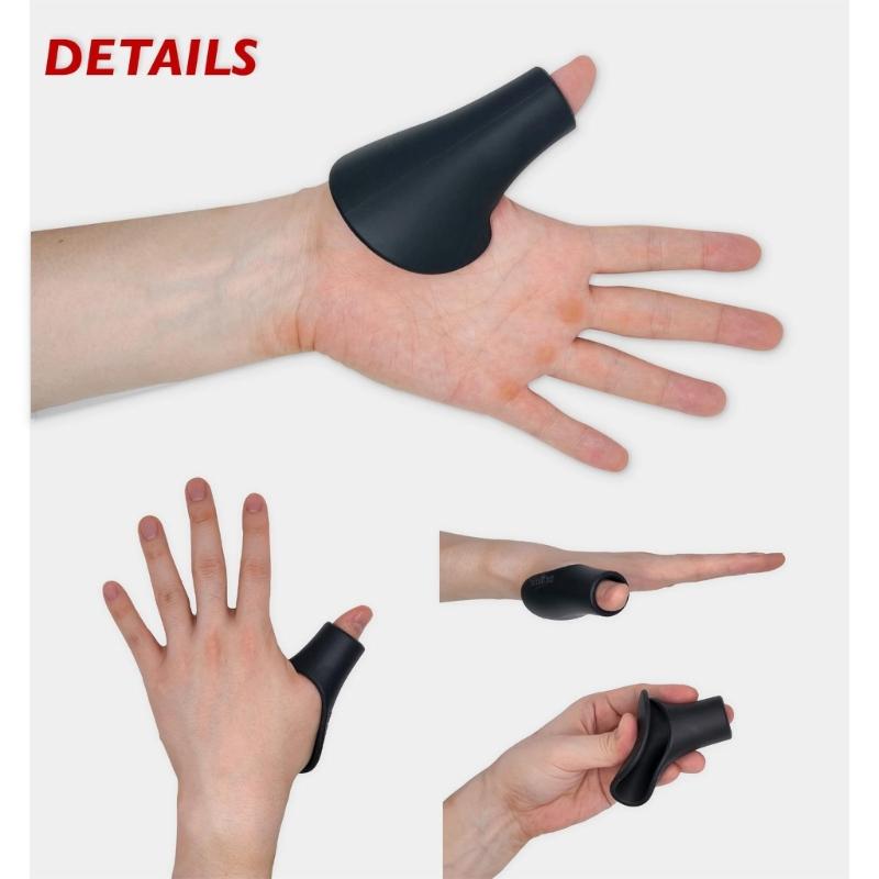 Adjustable Silicone Thumb Protector Ergonomic Thumb Cover For Baseball Softball Player Enhances Durability And Fit