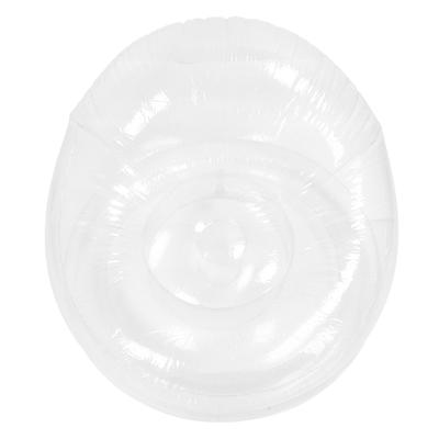 Transparent Inflatable Chair, PVC St for Living Room with Support, Clr Sofa St, Indoor or Outdoor Use, Fun Sting for Relaxation