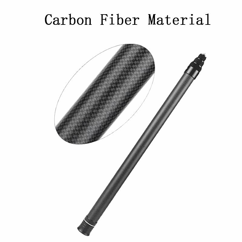For Insta360 X5 X4 X3 X2 3m Long Carbon Fiber Extended Selfie Stick Scalable Monopod Stick Tripod for GoPro DJI Action Camera 7