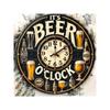 Vintage Humorvolle Uhr Metall Wandschild Bar Dekoration Blechschild Poster