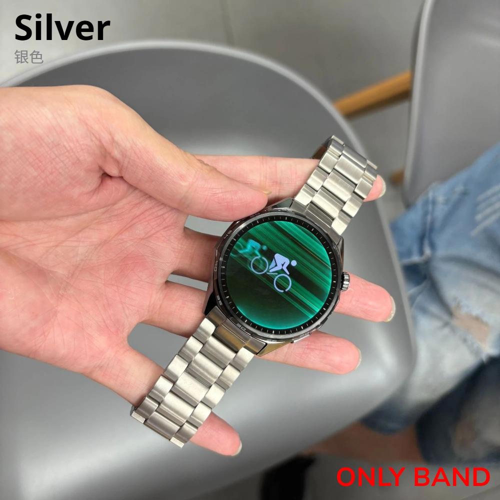 No Gap Luxury Titanium Strap for Huawei Watch GT 6 46mm Quick Release Metal Bracelet for Huawei Watch GT6 Specialized Watch Band