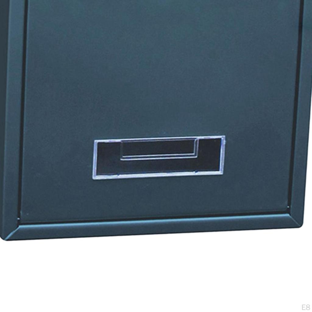 Wall Mounted Mail Box Lockable Keys