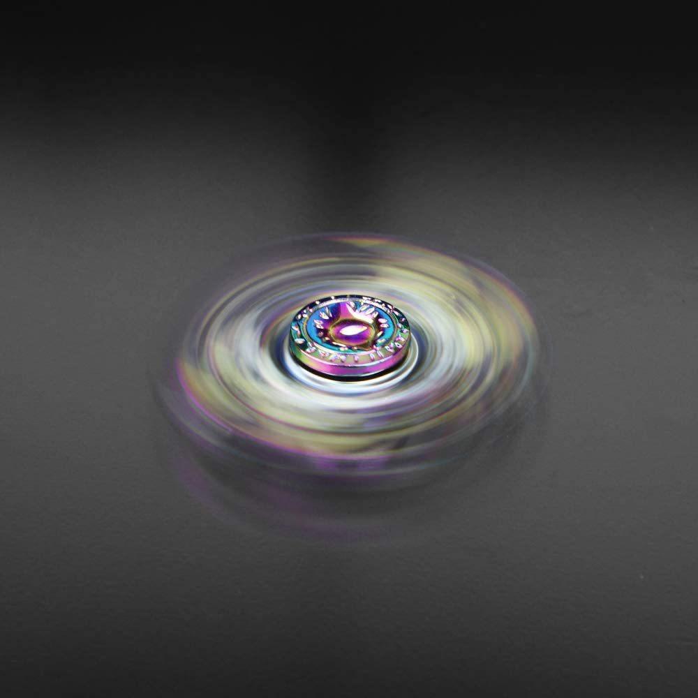 Dragon Wings Eyes Fidget Spinner Toy Made by Metal, Tri Hand Spinner Low Noise High Speed Focus Toy with Steel Self-Lubricating Bearing, Phoenix,