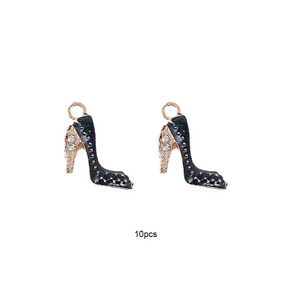 10 Pcs Earrings Pendant Meaningful Unique Appearance with Small Loop DIY Findings Bracelet Making Elegant Gift for Women Girls