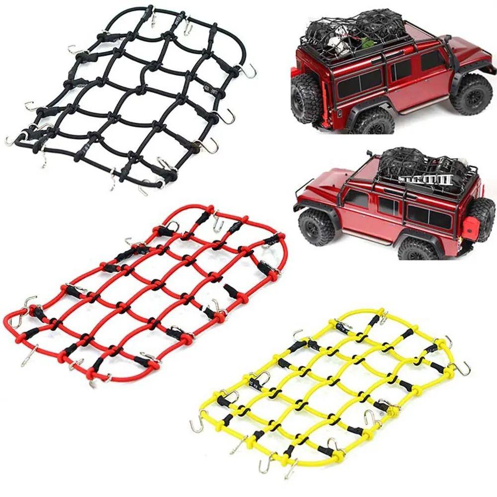 3 Colors RC Car Accessories Nylon Roof Rack Luggage Net New Luggage Net for 1/10 RC Crawler