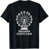Indiana State Fair Ferris Wheel County Fair Indianapolis T-Shirt