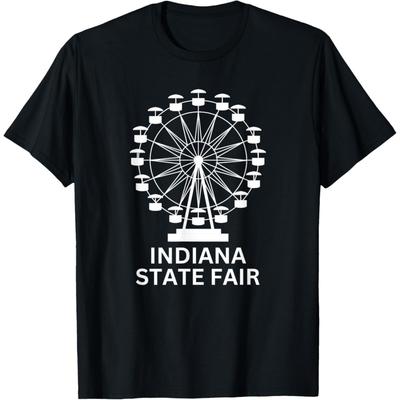 Indiana State Fair Riesenrad Volksfest Indianapolis T-Shirt