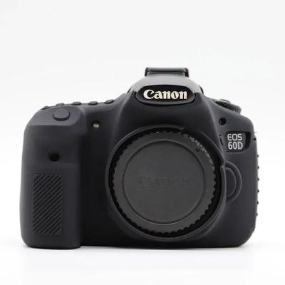 Silikon Zırh Cilt dijital kameralar kılıf Gövde Kapak Koruyucu Canon EOS 60D 60Da DSLR Kamera için