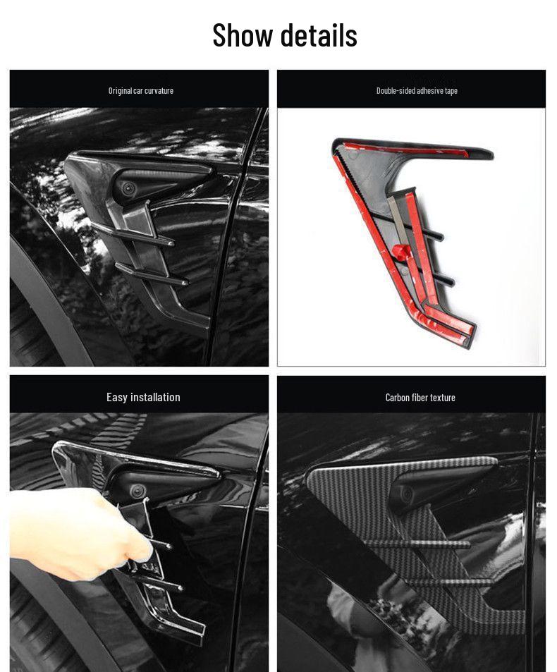 Tesla Model 3/Y Fender Light Protective Cover & Camera Shield