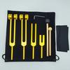 Aluminum Alloy Tuning Forks Set 128C Hz Yoga Meditation Tuning Fork OM136.1hz Healing Sound Therapy Percussion Instrument