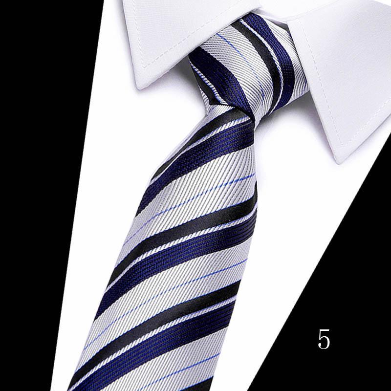 2025 Men's Formal 7.5cm Silk Polyester Tie