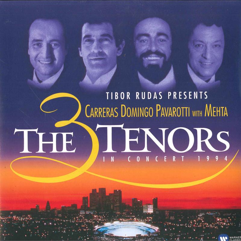 

LP Record JOS CARRERAS PLACIDO DOMINGO L The 3 Tenors In Concert 1994 0190295871871 Warner Classics 2017 Europe Classical