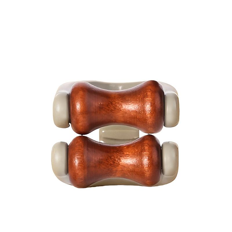Finger Massager, Hand Massager for and Carpal Tunnel. Dual-sided Hardwood Massage Roller Tool for Circulation, Trigger Finger, Hand,, Stress.