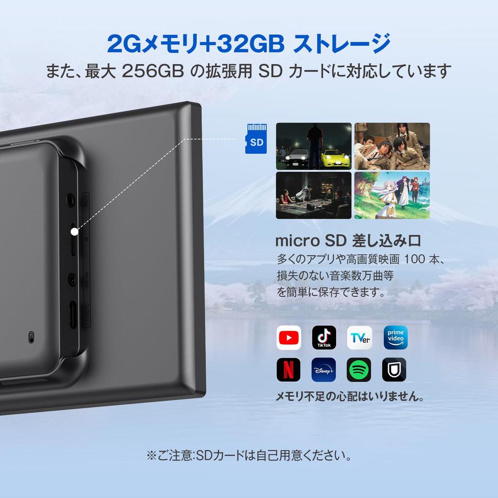 Ottocast ScreenFlow Tragbares Display Audio und Android Navigation Kabelloses Auto Beliebte Apps für und Split Dual Genehmigung [Offiziell] 11,4-Zoll System,