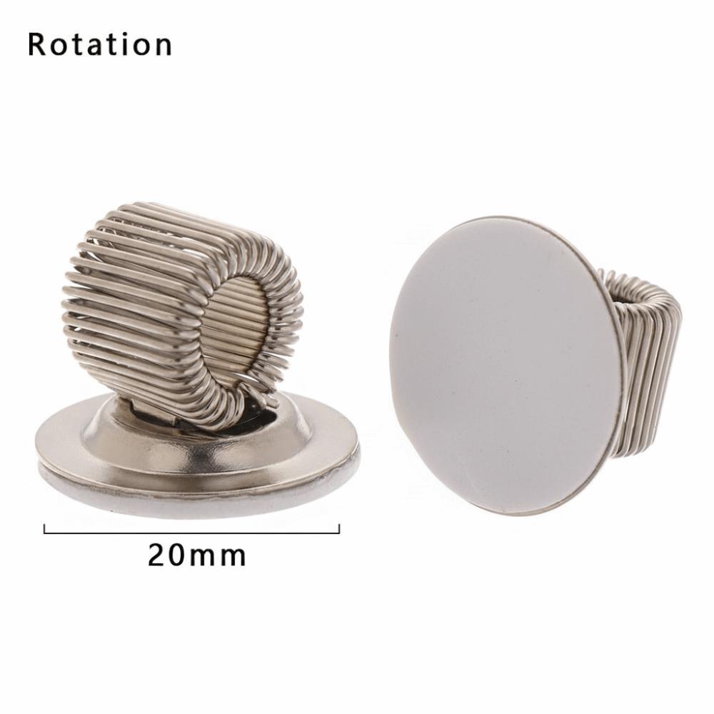 Supplies Elastic Loop Portable Double Opening Single Hole Metal Pencil Holder Spring Pen Clip