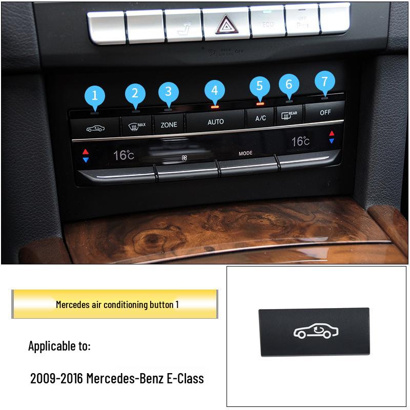 

Mercedes-Benz E-Class W212 AC Button Switch for E200/E300/E350 Center Console