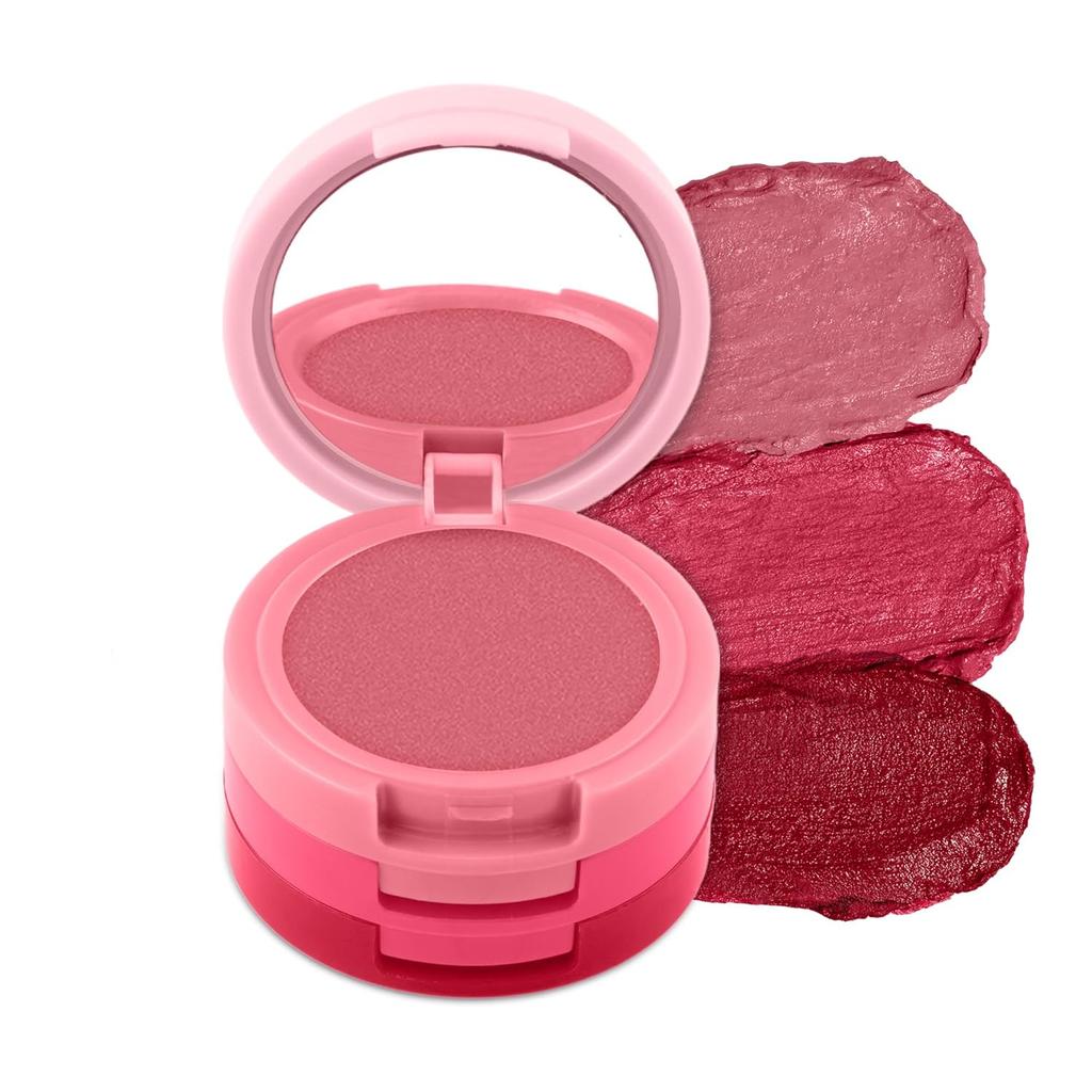 RENEE Glam Stack 3-In-1 Lip & Cheek Tint - Pink 4.5g
