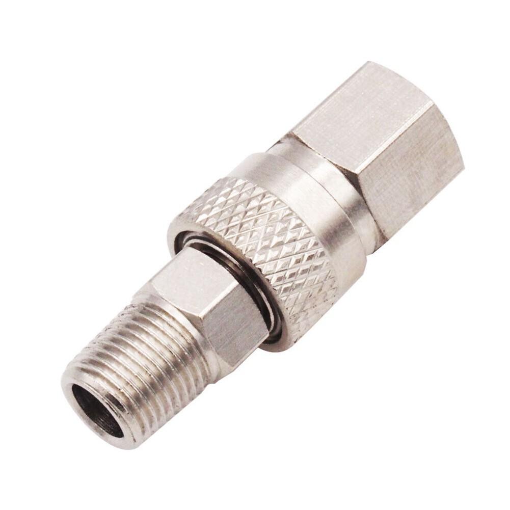 

Quick Disconnect 1/8 NPT Male & Female Connector Set for 8mm Air Lines