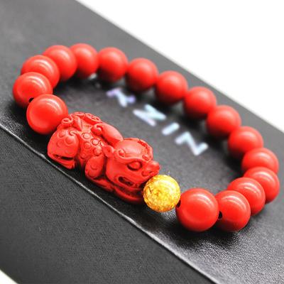 Kırmızı Feng Shui PiXiu Servet Şans Bilekliği
