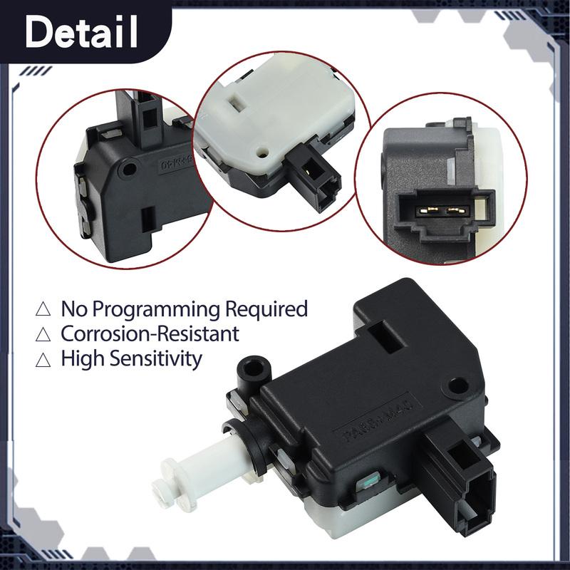 For VW Caddy Passat SaloonTailgate Electric Trunk Back Lock Actuator Central Mechanism Catch Release Motor 3B5827061C 4B9962115C